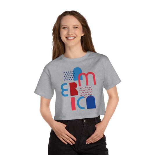 Champion America Cropped T-Shirt